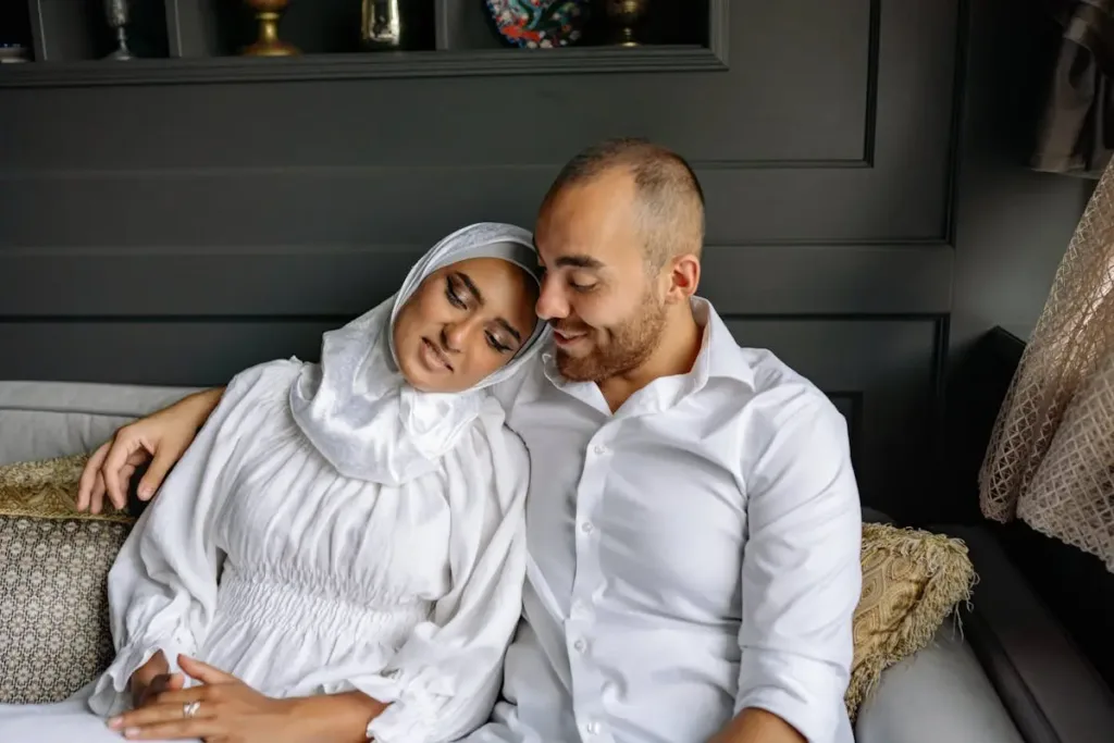 Happy couple