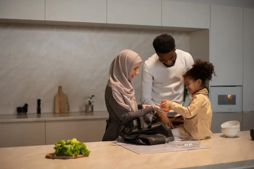 Work in kitchen
